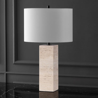 Katebryn Travertine Table Lamp | Safavieh Couture - CTL1066