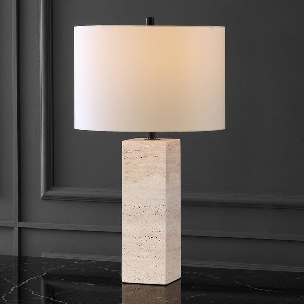 Katebryn Travertine Table Lamp | Safavieh Couture - CTL1066