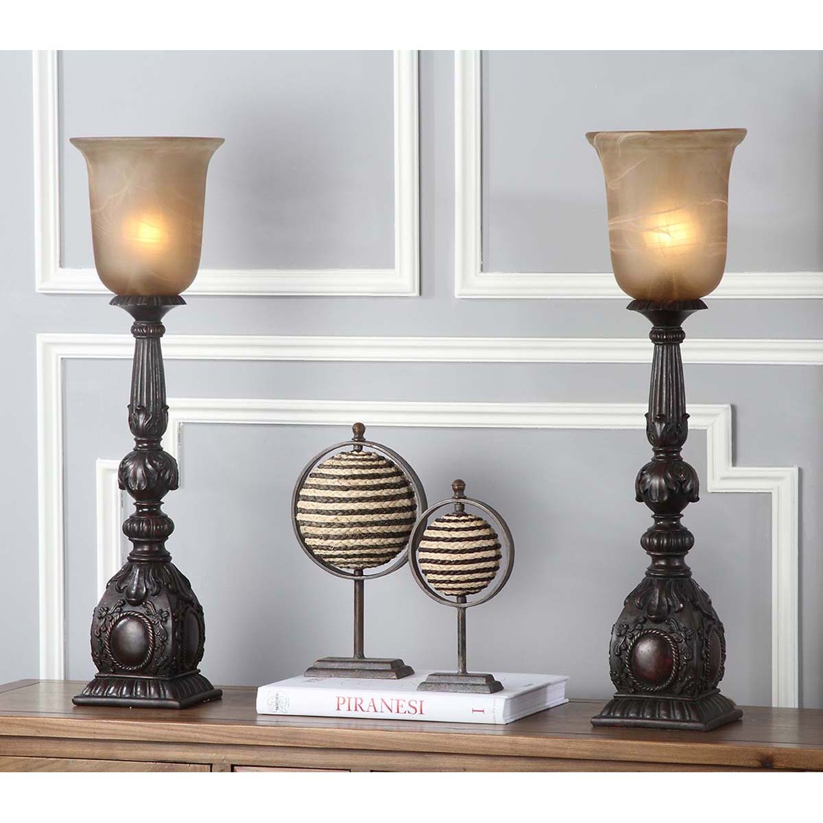 Dion 27.5 Inch H Arifact Table Lamp (Set of 2) | Safavieh - LIT4311