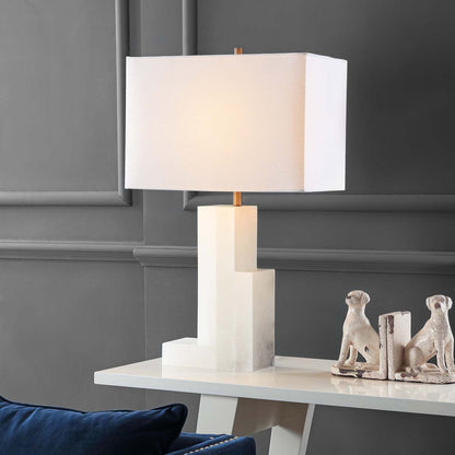 Cora Alabaster 27.75 Inch H Table Lamp | Safavieh - TBL4001