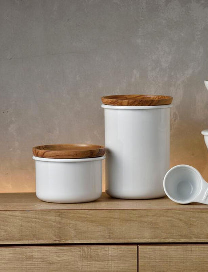 Hario Canister Bona Enameled Steel 200g